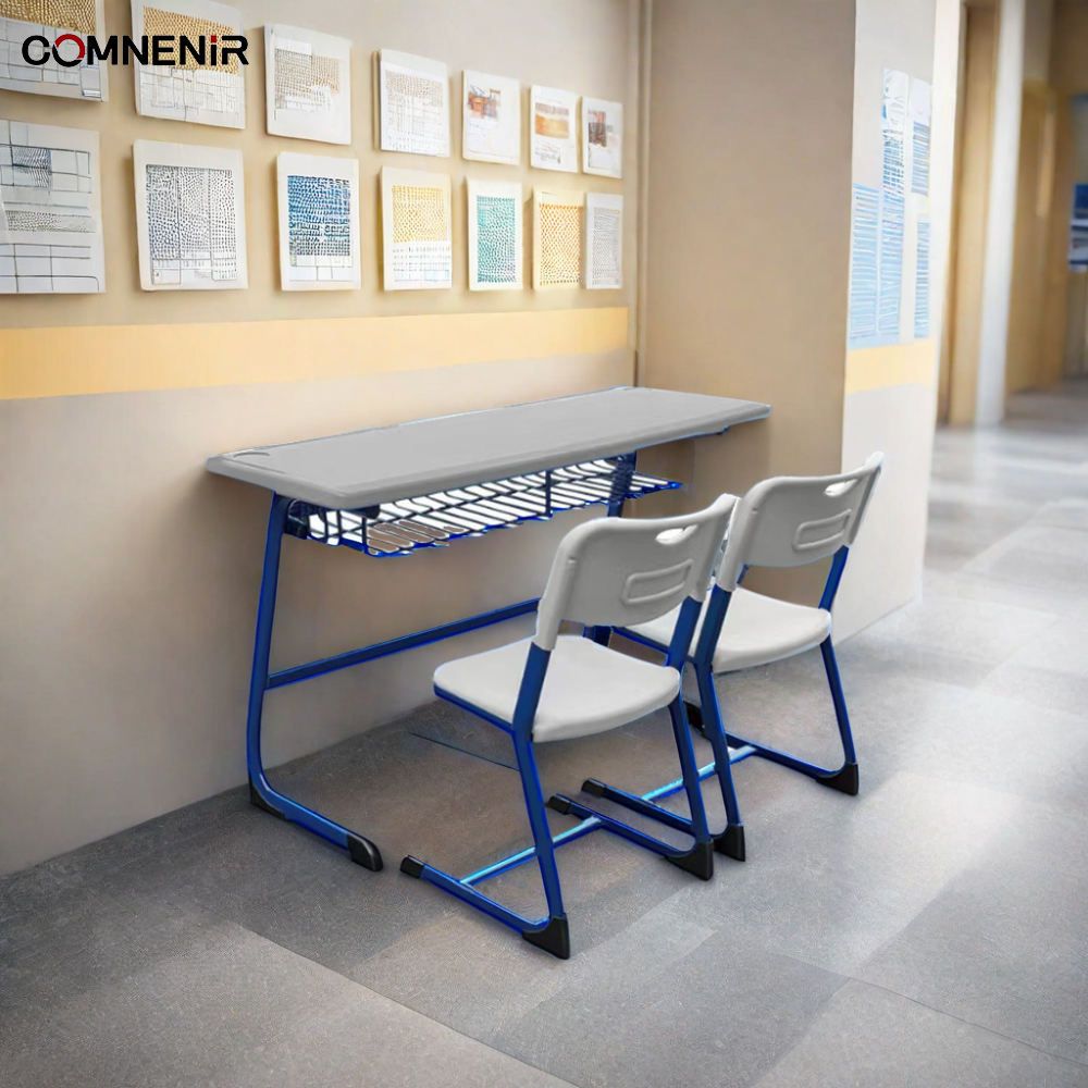 Modern and Cheap School Furniture Table and Chair Sets with Adjustable Height