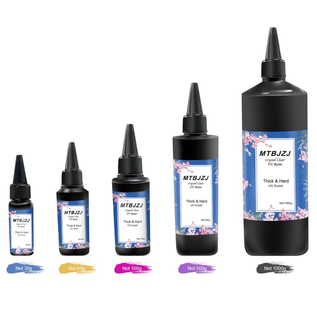 Wholesale Ultraviolet Solidify Resin Hard Clear Colorful UV Resin Glue for Jewelry Making