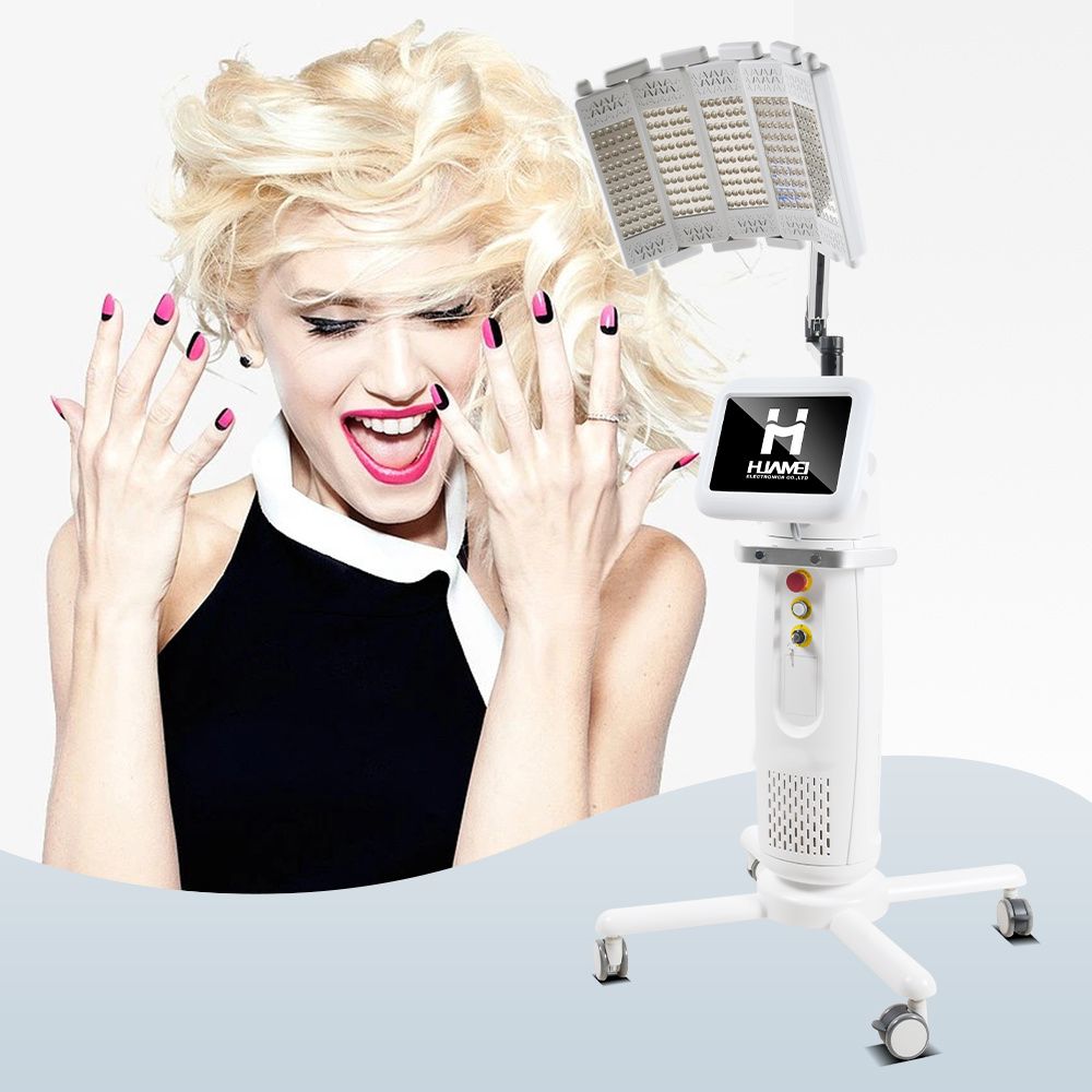 Medical Level PDT (Photon Dynamic Therapy) LED Light Therapy Beauty Machine with 5 Colors for Skin Rejuvenation