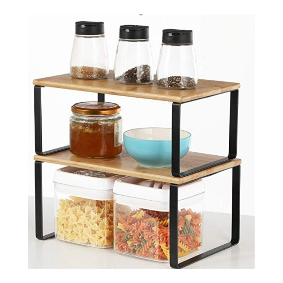 Kitchen 2layer Rack Counter Shelf Organizer Esg30266