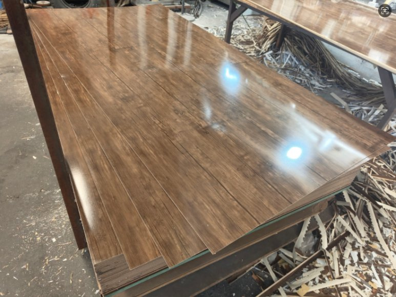 Faced UV Veneer Coated Melamine Laminated Plywood for Furniture Materials