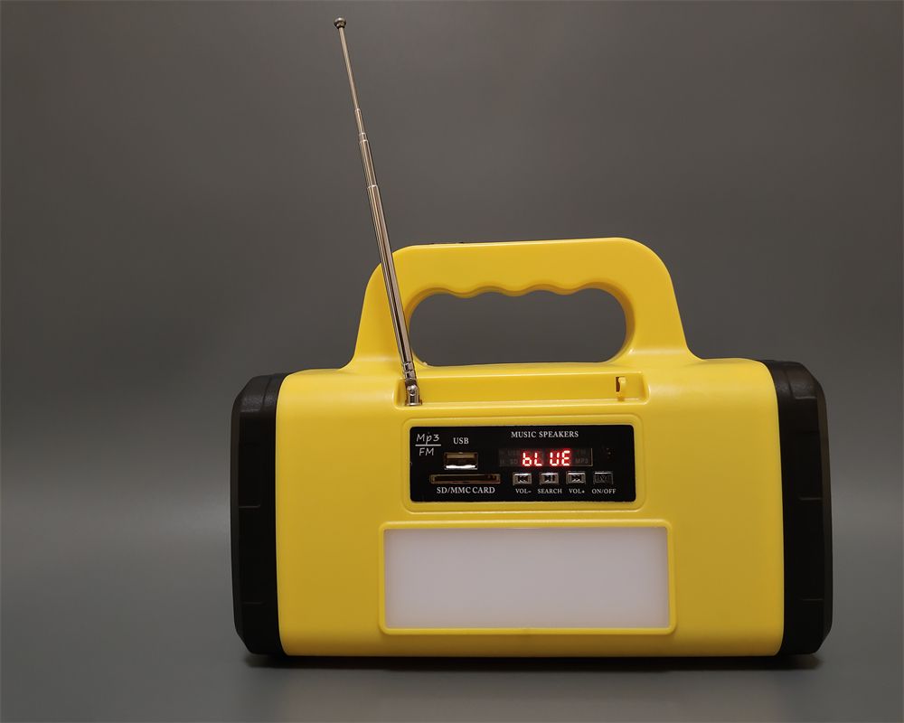 MP3 Radio Function Energy Saving 10watt Solar Lighting System China Manufacturers Product Portable Home Emergency Lighting Solar Energy Kit with Radio and Bulb