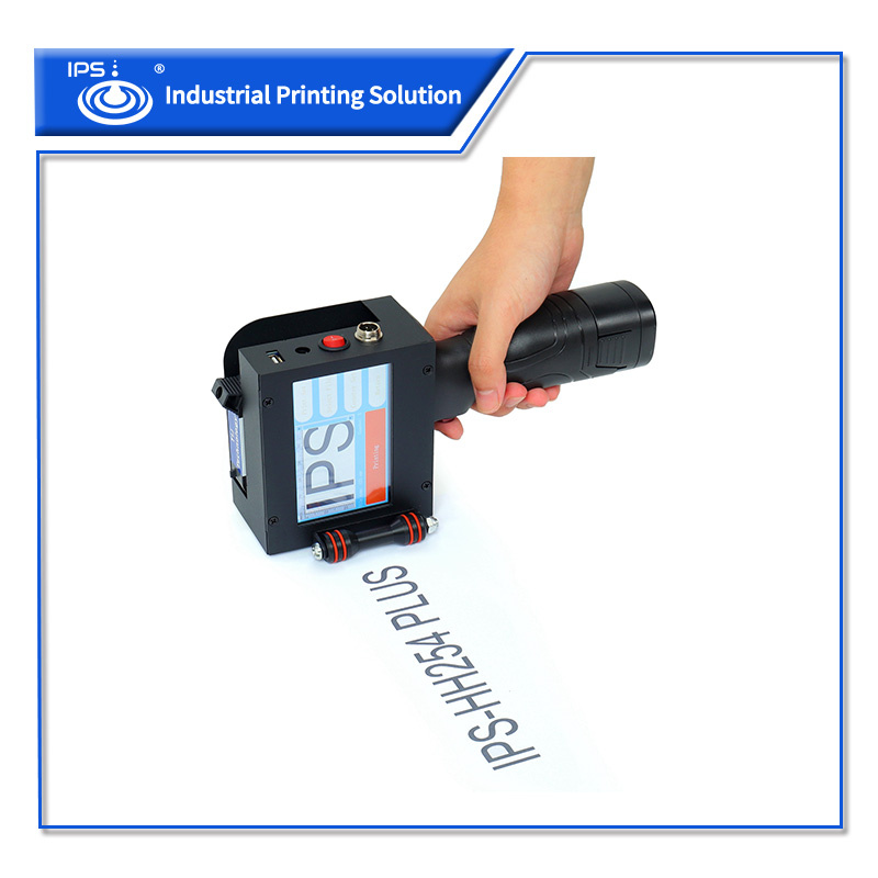 High Definition Hh254 Handheld Printer Retail 25.4mm Portable Tij Inkjet Printer