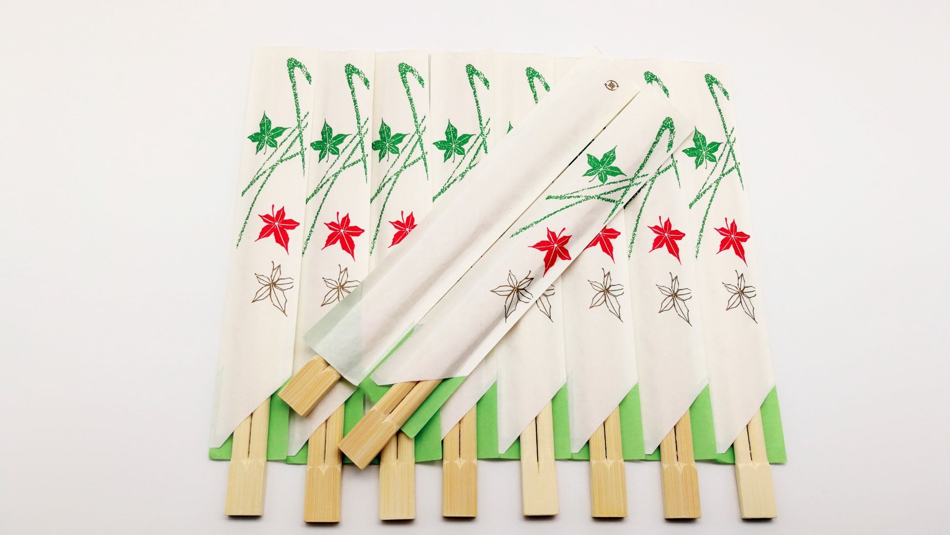 Factory Direct Disposable 20cm Bamboo Thick Round Chopsticks in OPP