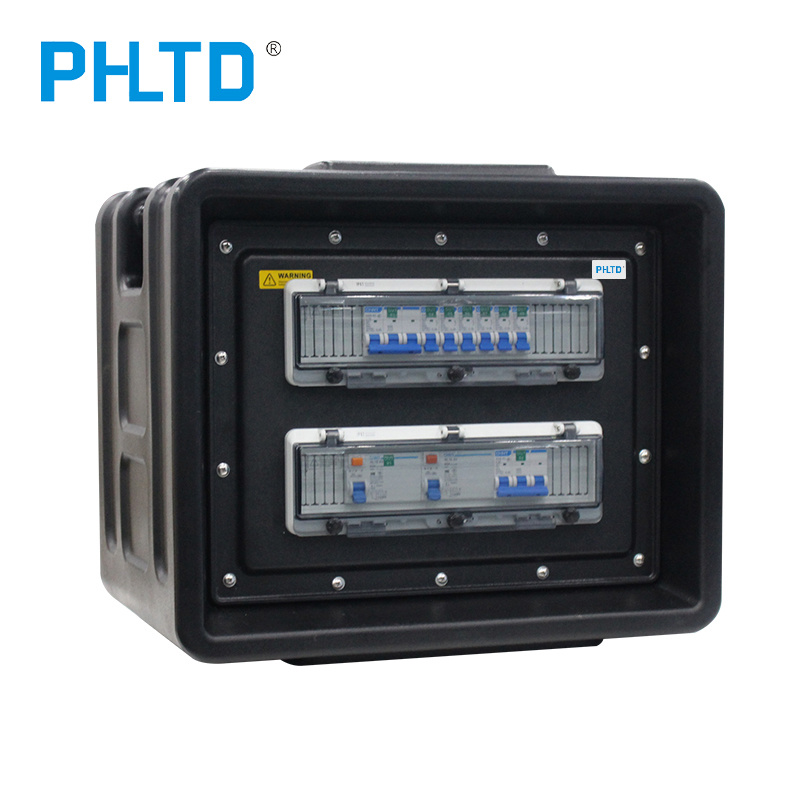 Phltd High Quality Outdoor Waterproof Portable Stage Lighting Distribution Box 3 Phase New Power Box Power Distributors
