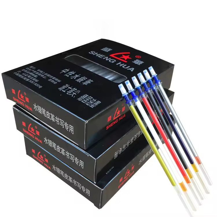 Hot Selling Competitive Price Silver Refill Leather Mark For Marking Pen 100pcs/box Ink Marker Pen