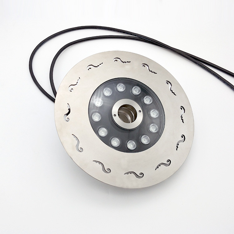 IP68 Waterproof Stainless Steel Underwater Lighting Supplier RGB LED Fountain Light for Fountain