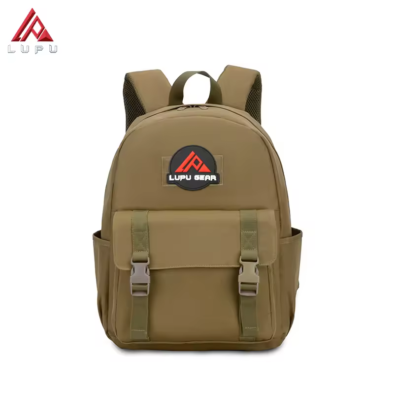 Wholesale Men's 900d Khaki Tactical Gym Backpack Multifunctional And Waterproof With Polyester Lining For Outdoor Activities