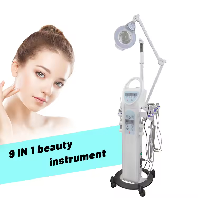 Professional Facial Steamer Machine For Deep Pore Cleansing Hot Spray Hydration And Delivering Essential Nutrients