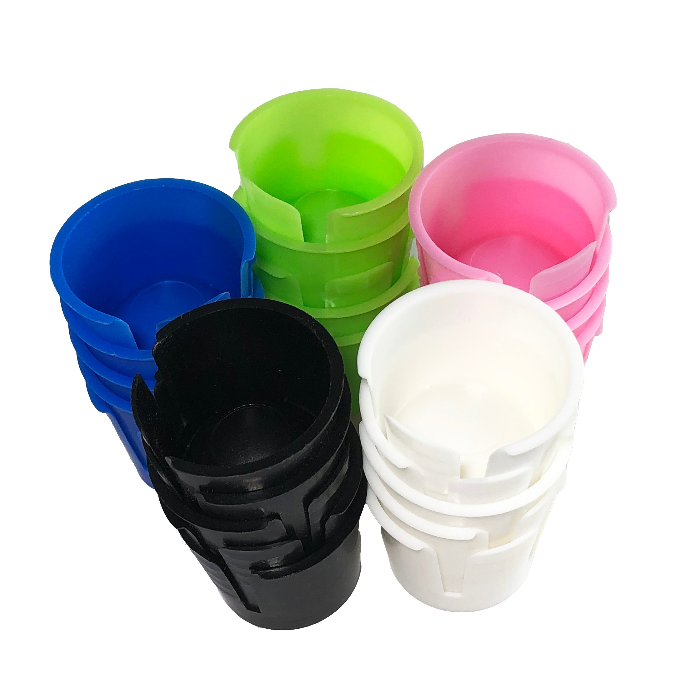 100PCS/Box Disposable Colorful Plastic Dental Mixing Dappen Dish Cup Bowl