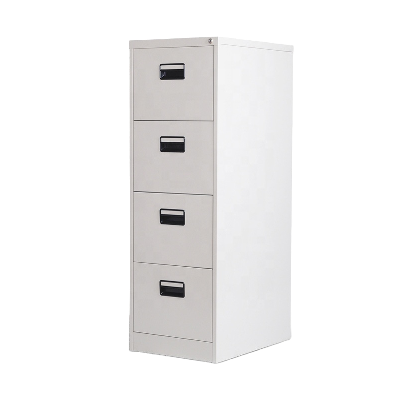 High Quality 4-drawer Steel Office Filing Cabinet Premium Metal Storage Furniture For Home Living Room Direct Manufacturer