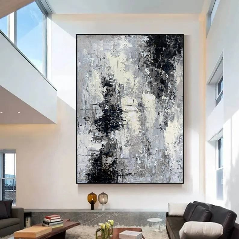 Large Wall Art Modern Abstract Decoration Oil Painting Handmade Home Decoration