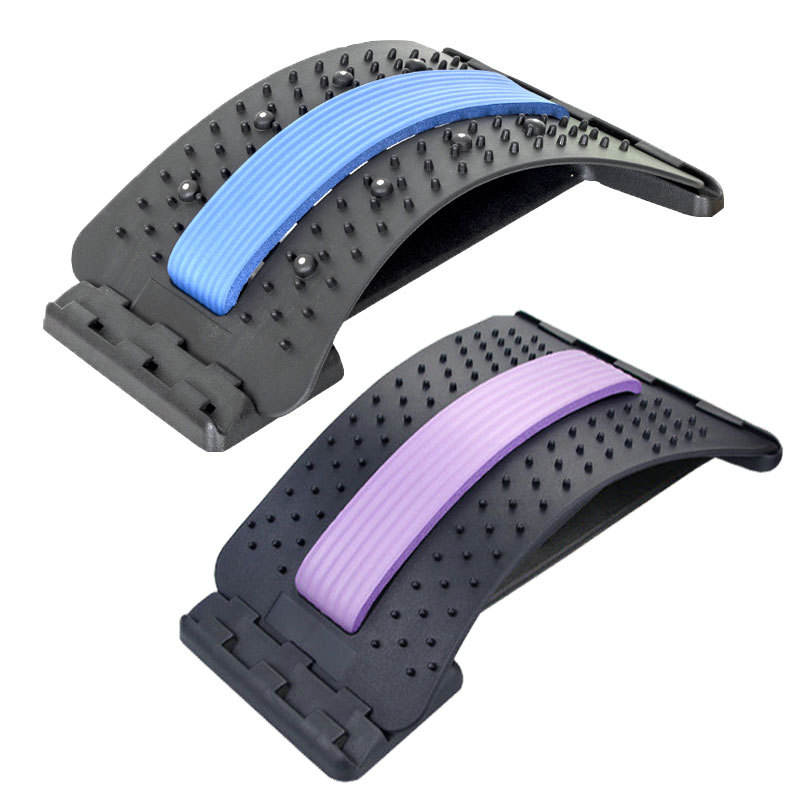 2021 China Supplier Wholesale High Quality Adjustable Back Massage Relief Back Stretcher Lumbar Support Back Stretcher