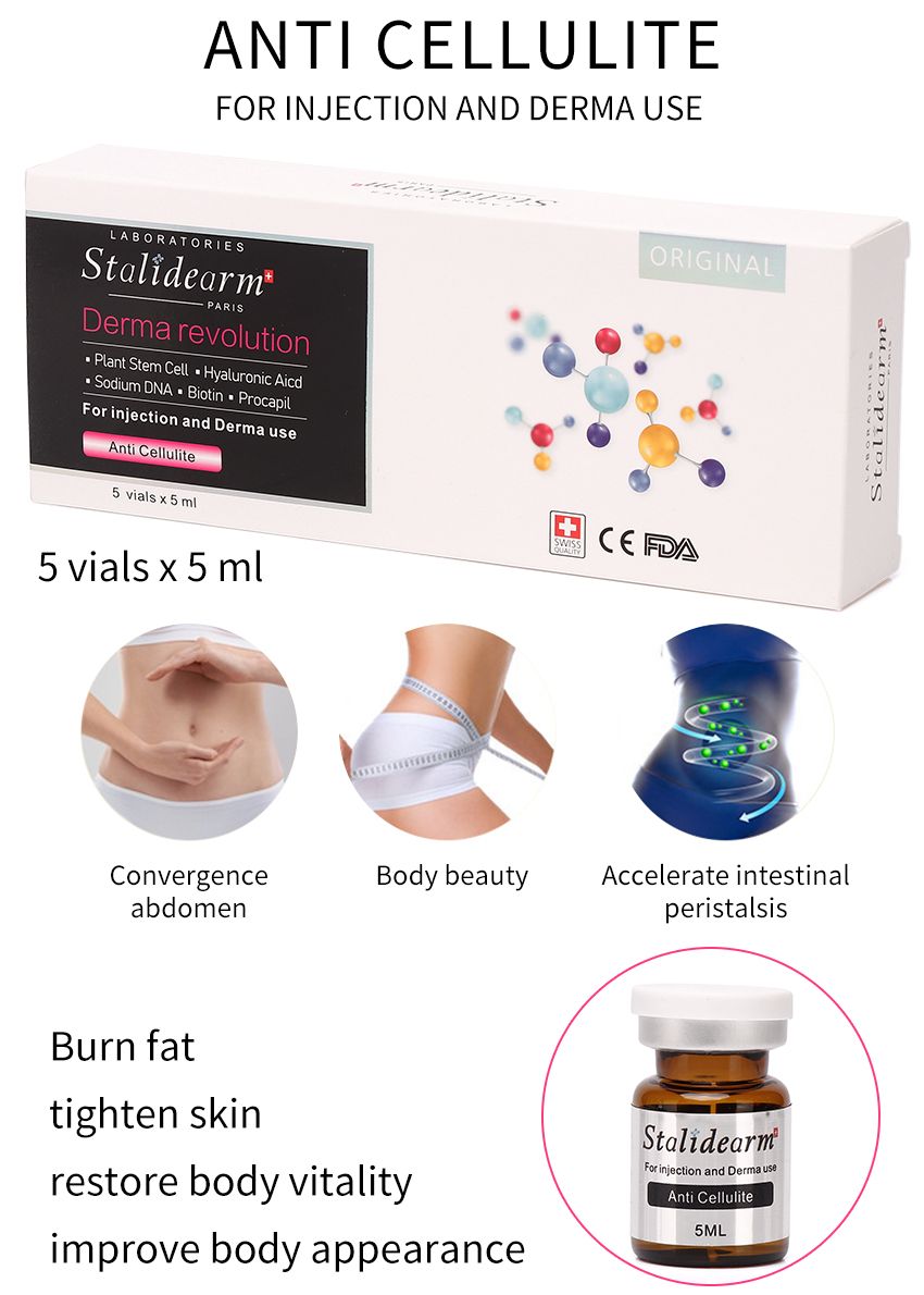 Stalidearm Original Injectable Anti Cellulite Mesotherapy Slimming Meso Serum Set Factory Price