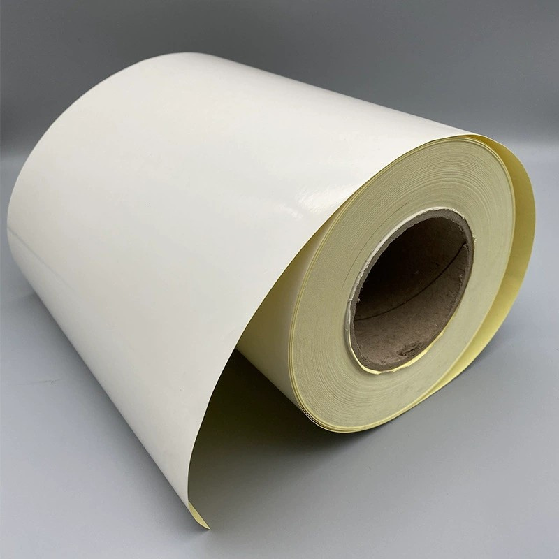 Manufacturer Direct Sales Glossy Paper Mirror Copper Self-Adhesive Label Material