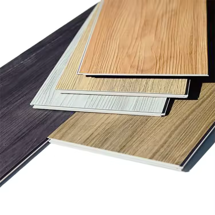 Wholesale Oem Odm Luxury 6mm Spc Flooring Waterproof Oak Grain Lamin Lvt Composite Vinyl Plank Sheets 5mm Click Luxury Click Lvt