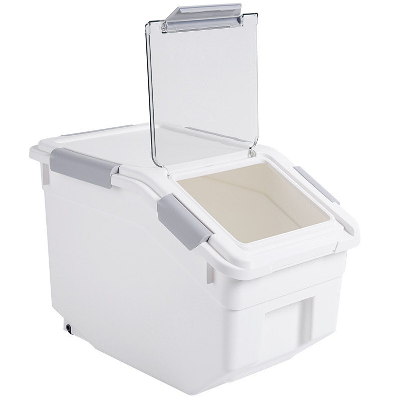 Moisture-Proof High Quality Airtight Rice Container with Detachable Wheels