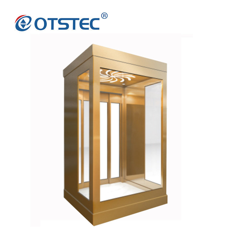 Otstec New Hot-Sale CE Standard Golden Supplier Home Elevator for Residential