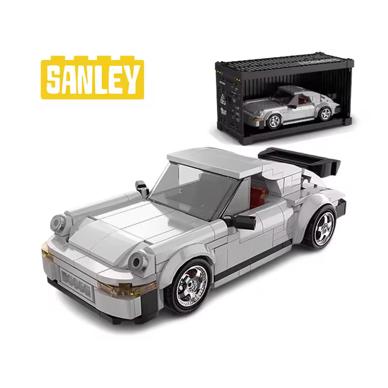 Popular Intelligent Diy Boys Kids Adult Car Model Toy Moc Car Building Block Set