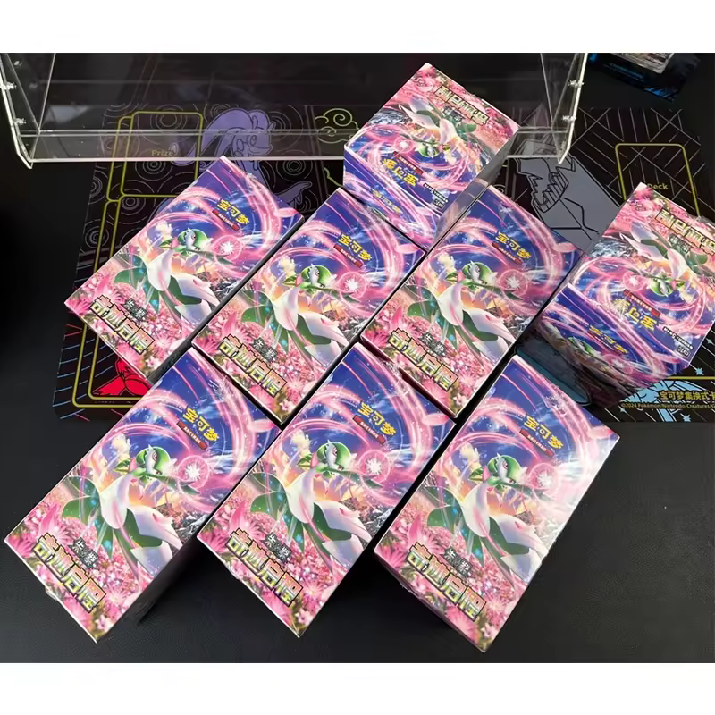 Wholesale Original Genuine Pokemoned 10.0 Zhu&zi Cards And Energy Defender Card Gift Box Authentic Poke Mon Trading Card Game