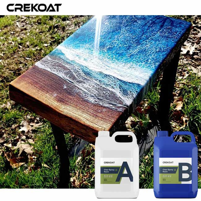 Excellent Bubble Escape Properties Epoxy Resin Kitchen Countertops