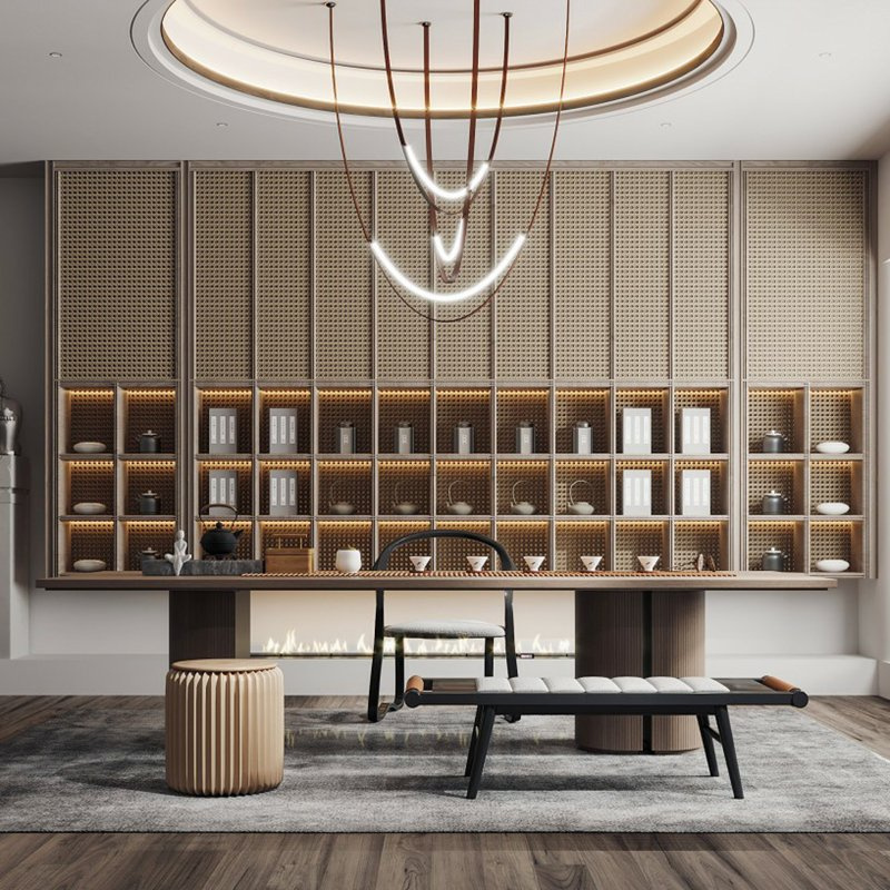 Foshan Factory Adjustable 5-Tier Perforated Library Revolving Low Kids Bookcase Aluminum Steel Design White Corner Book Shelf with Drawings