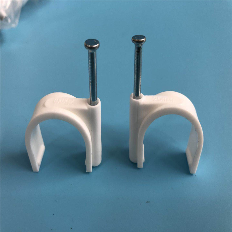 High Quality Hot Selling Nail Circle Cable Clips to Secure The Cable