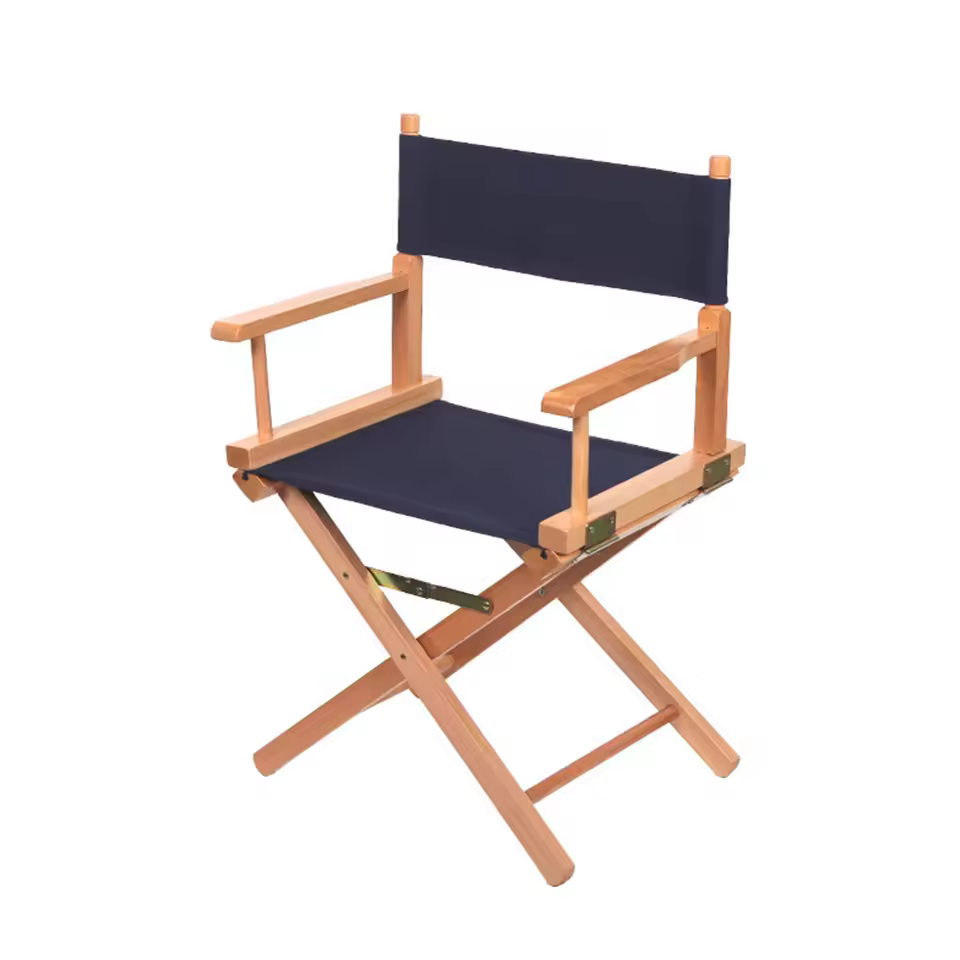 Cnlf 2023 Cnlf Hotsale New Style Outdoor Furniture Wooden Beech Folding Director Chairs Leisure Furniture