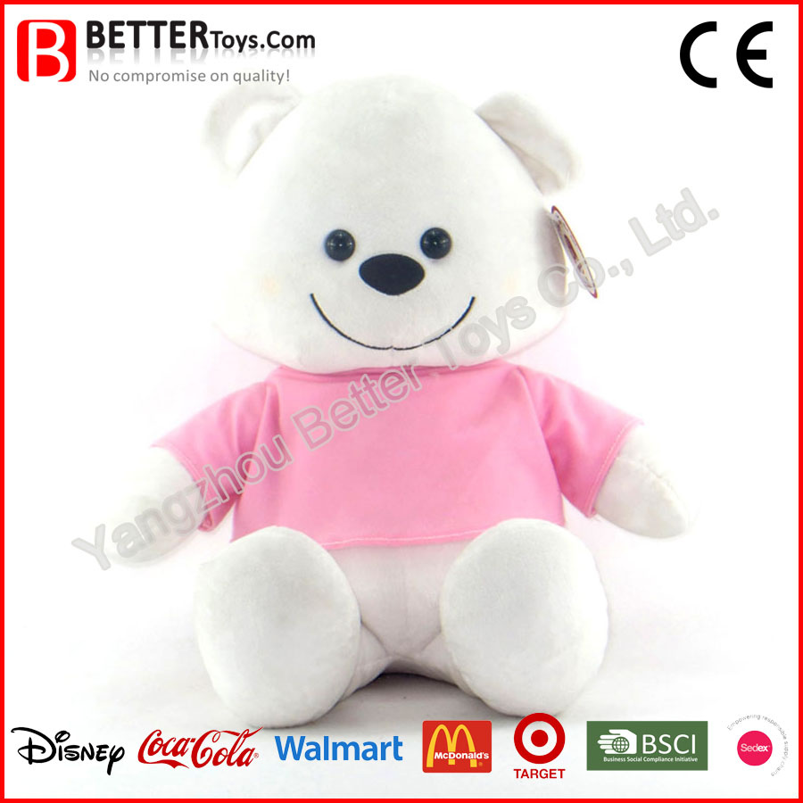 Promotional Plush Smiling Teddy Bear Baby Toy