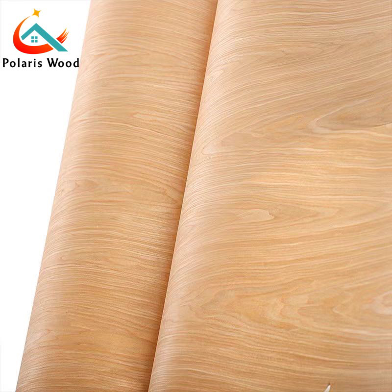 Cherry Wood Veneer Is Used in Furniture and Industries.