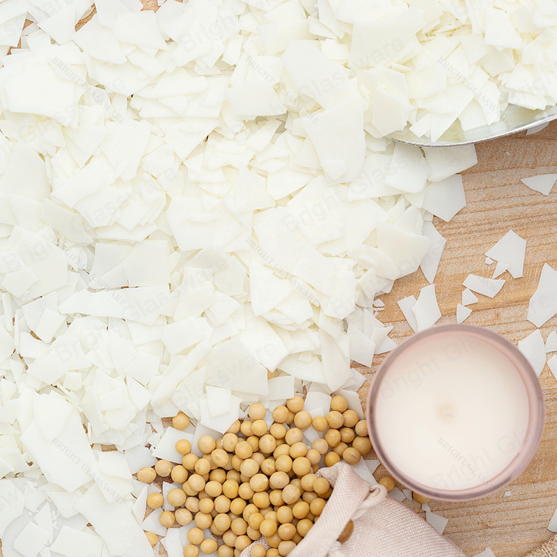 Wholesale Natural Raw Materials Organic Soy Wax Flakes Soy Wax