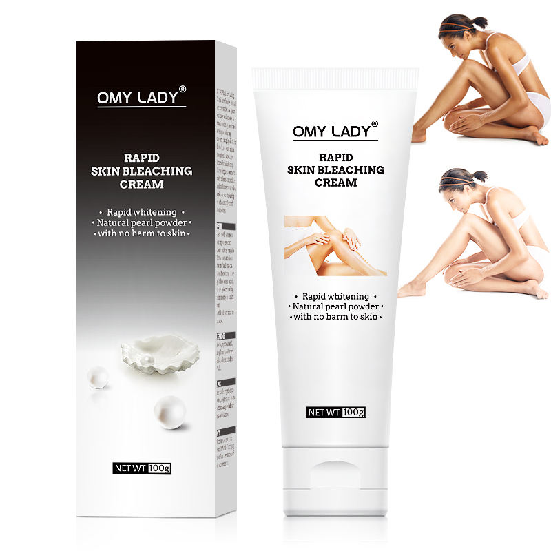 2022 Omy Lady Best Seller Sun Burn Mark Remove Black Skin Cream Bleach