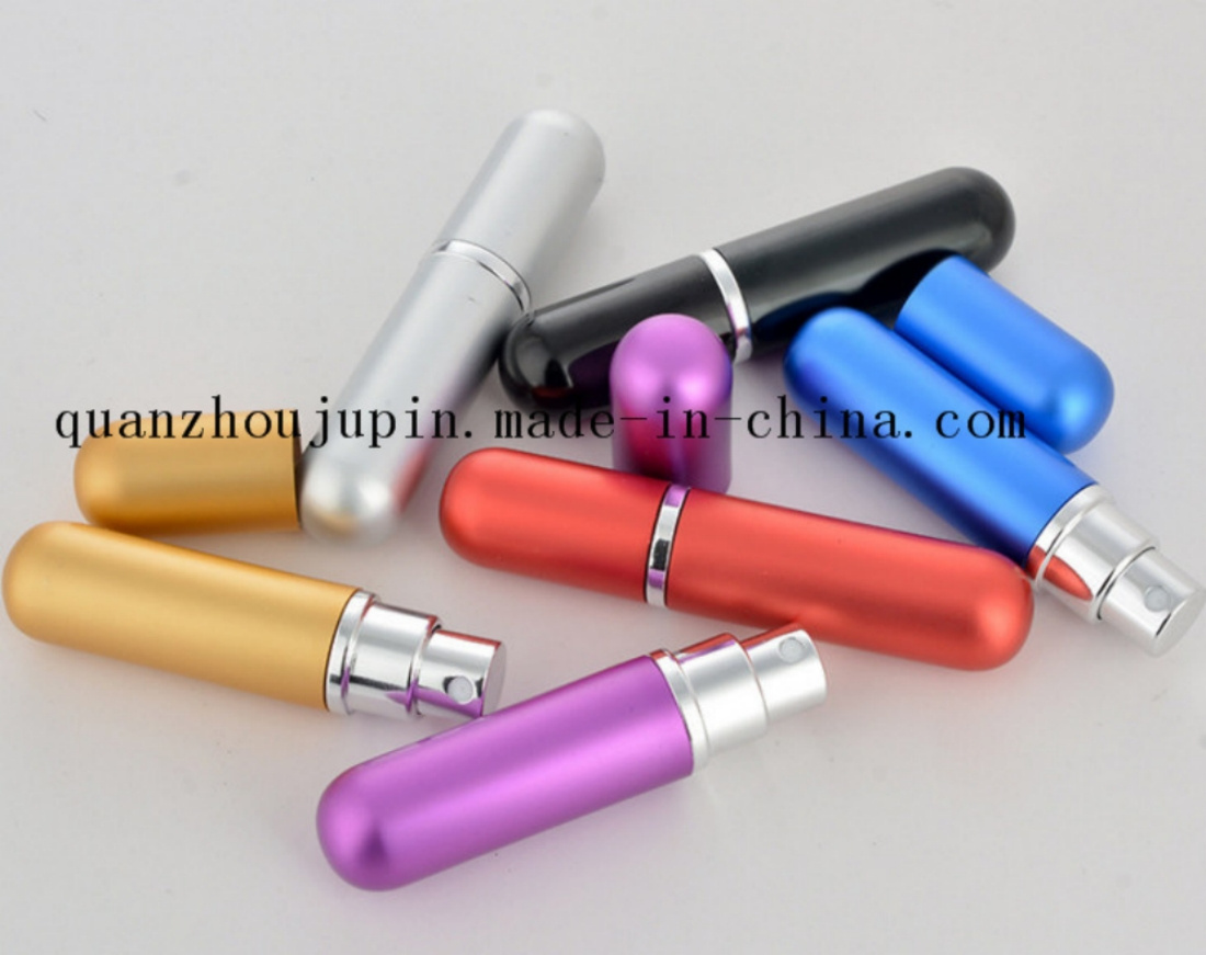 OEM Hot Sale Colorful Metal Travel Spray Perfume Bottle