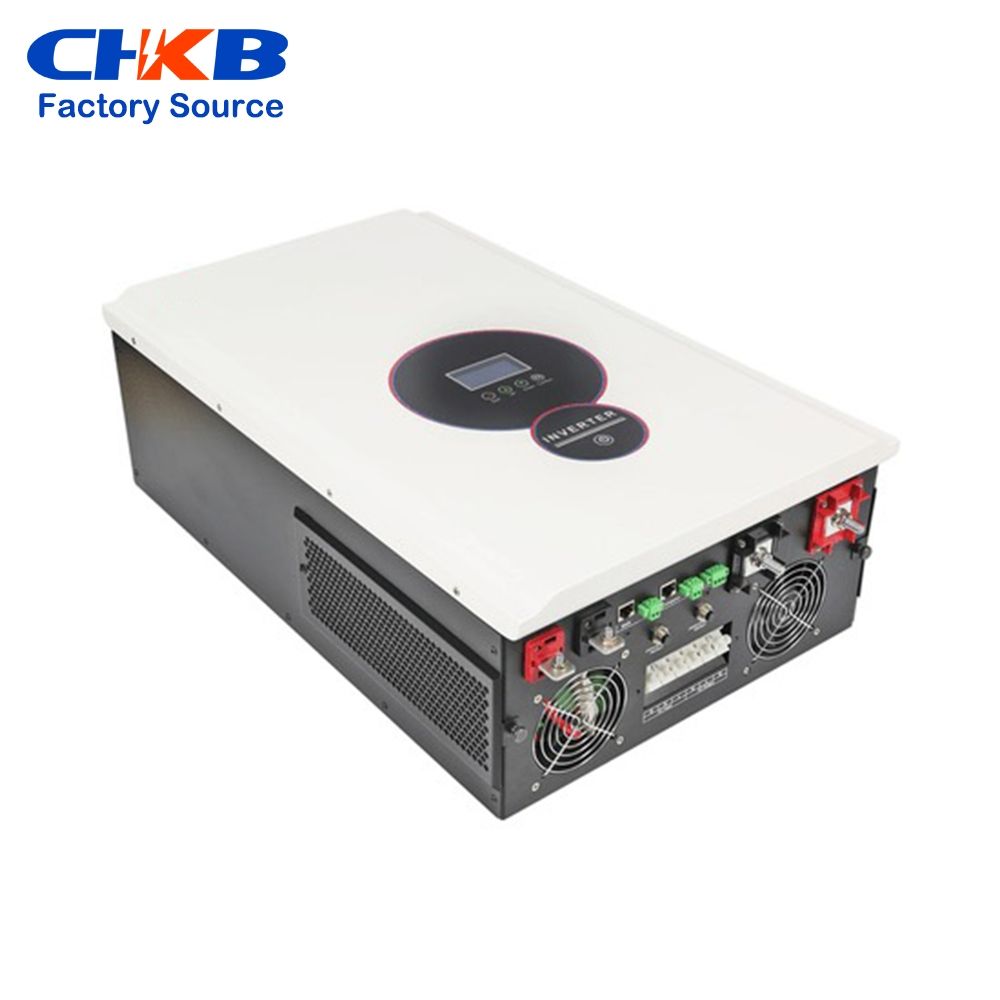 High Frequency 4000W Solar Hybrid Energy Storage Inverter Pure Sine Wave Built in MPPT Controller 80A for Home off-Grid Power Generation