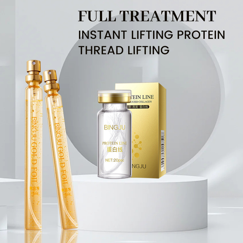 Serum Pure Collagen Absorbable Facial Lift Thread Collagen Thread Face Lifting From Korean