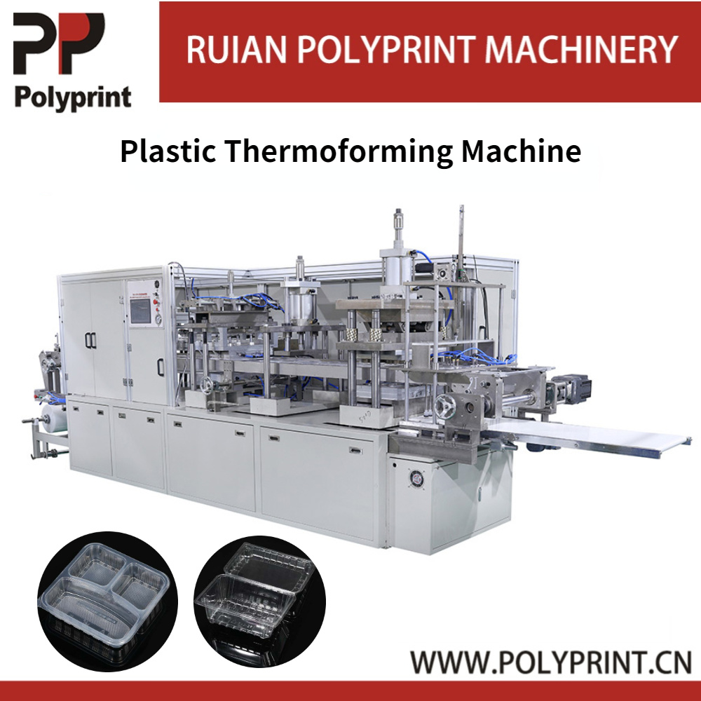 PP Plastic Milk Tea Coffee Cup Food Bowl Lid Cover Forming Making Thermoforming Machine