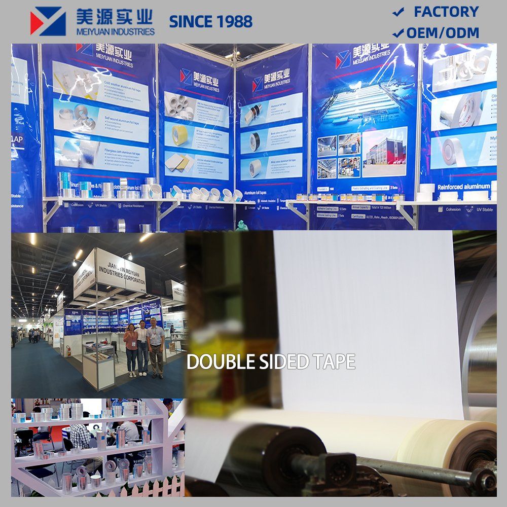 High Quality Easy to Tear High Viscosity Double-Sided Pet Tape