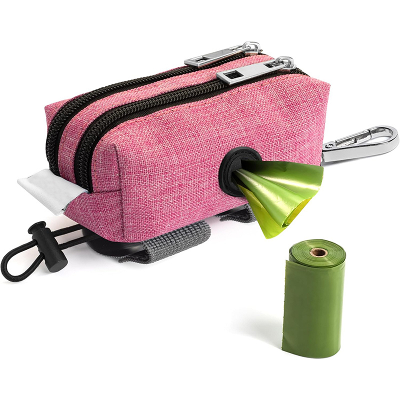 Dog Poop Bag Treat Holder Waterproof Pouches for Pet Waste Bags and Walking Accessories