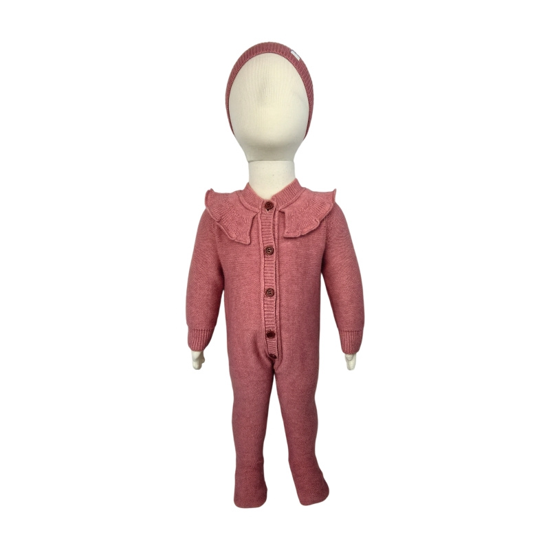 Knitted Weave Pattern Newborn Baby Rompers Clothing Babies Clothes Infant Cardigan Sweaters Rompers