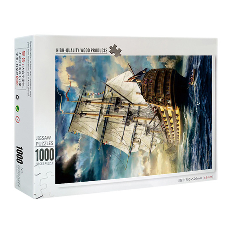 Print in Stock 1000 Piece Puzzle Game