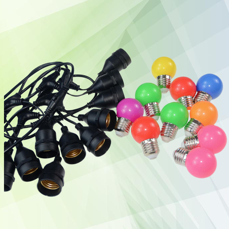 Factory Price Anti-Corrosion Tight Chandelier-Style String Lights for Garden