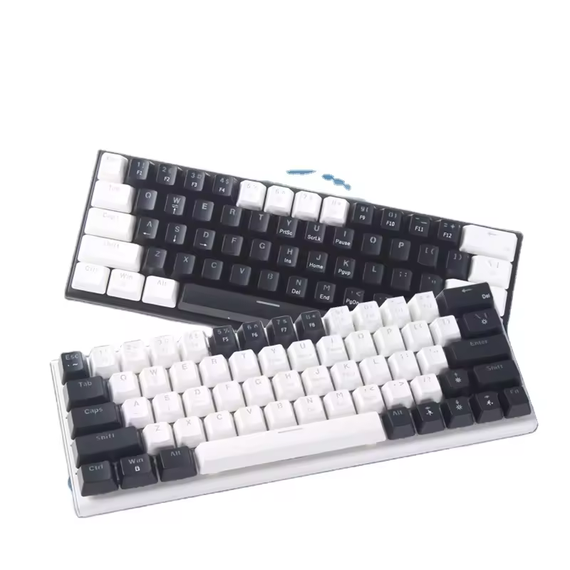 Yenibo Wired 63 Key Rgb Backlight Hot Swap Pc Teclado Mechanic Gamer Computer Accessories 60 Mini Gaming Mechanical Keyboard