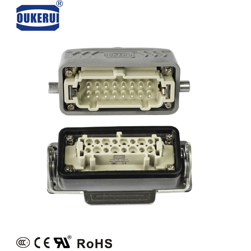 Hot Selling 16 Pins, Widely for Hot Runner Use Replace Harting, Heavy Duty Connector