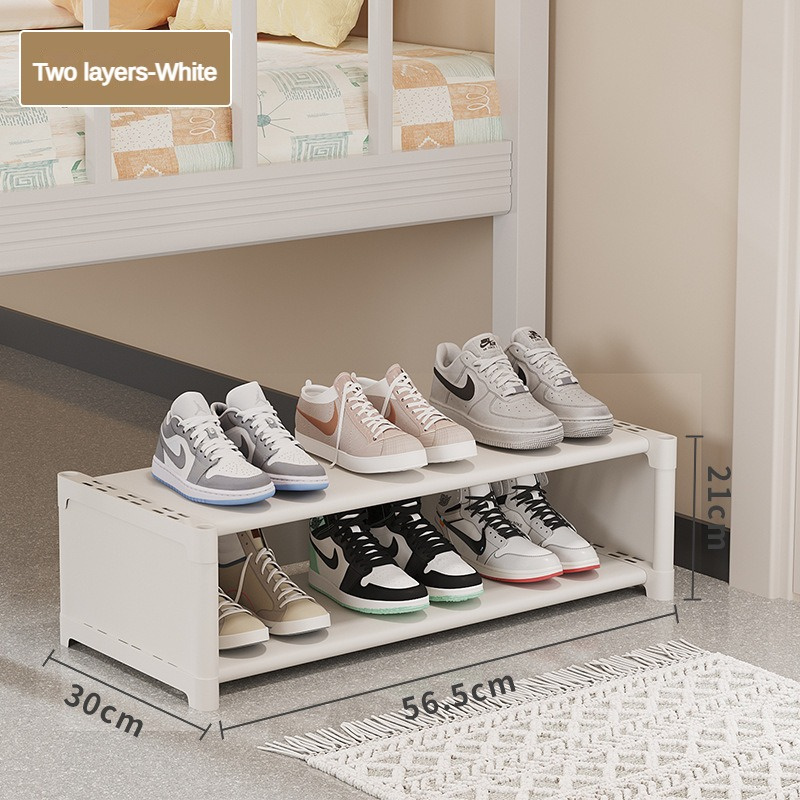 School&Home Space Saving Dustproof Storage Multi-Layer Simple Shoe Stand Rack
