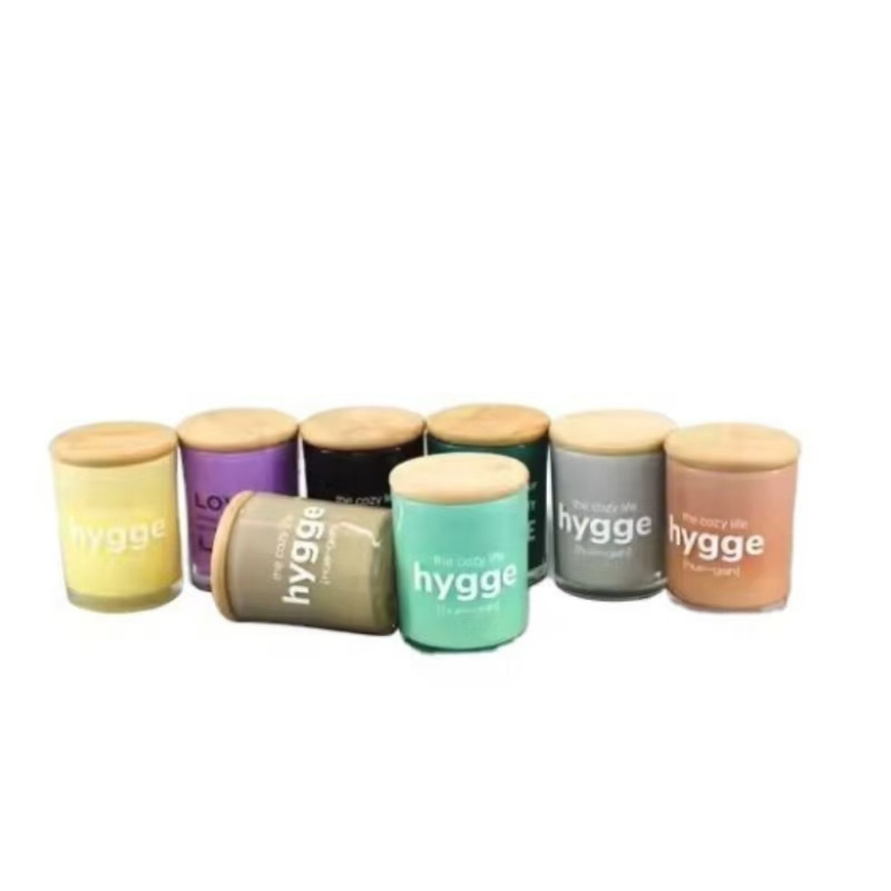 Wholesale Manufacturer Bulk Non-Toxic Smokeless Scented Glass Jar Soy Wax Candles