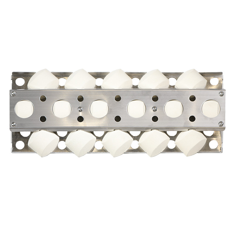 Factory OEM Ceramic Briquettes with Stainless Steel Tray Flame Tamer Premium Volcanic Rock Flame Control Plate BBQ Grills Accessories