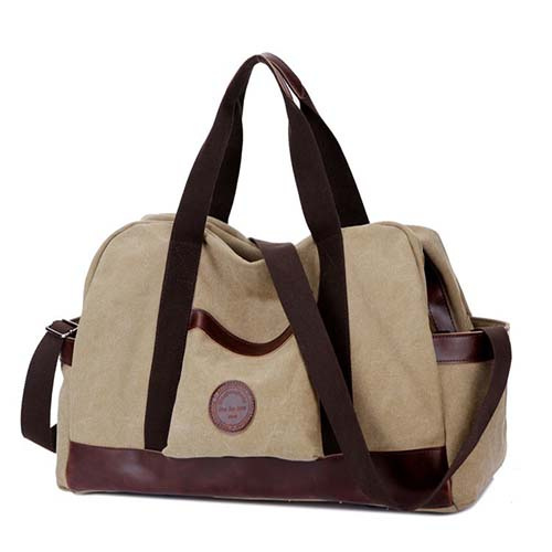 Distributor China Manufacturer Fashion Men Duffel Canvas Shoulder Bag