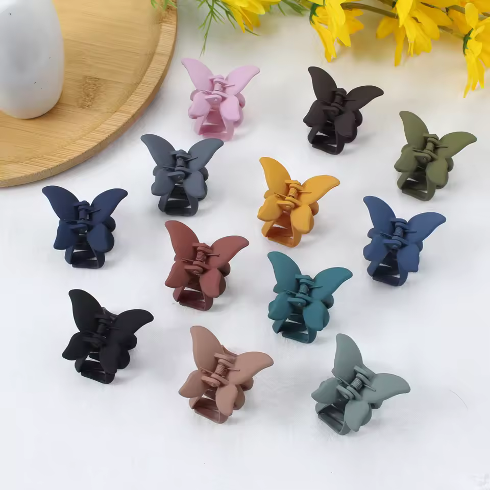 New Children Lovely Hair Clips Hairpins 12/lot Girls Cute Small Matte Texture Hair Claws Headbands Kids Fashion Hair Accessories