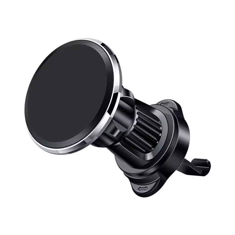 Best Selling Mini Air Vent Magnetic Mobile Phone Mount 360 Rotating Zinc Alloy Super Strong Magnetic Car Air Outlet Phone Holder