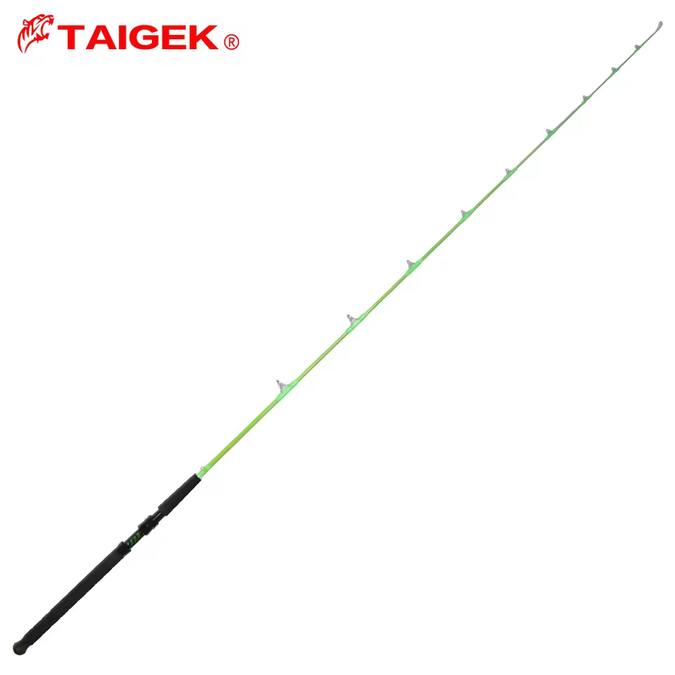 Fishingfans 7'6" 1pc 10-50lb Ml 1section Stainless Steel Guide Rods Fishing Catfish Rod